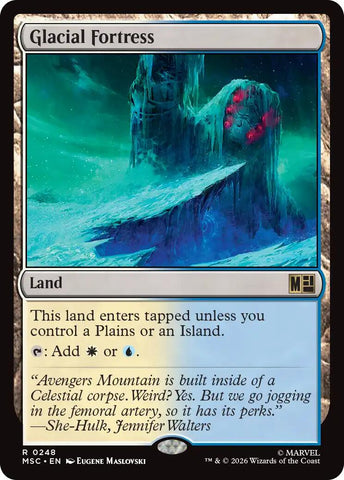 Glacial Fortress (Surge Foil) [Marvel Super Heroes Commander] - The Mythic Store | 24h Order Processing