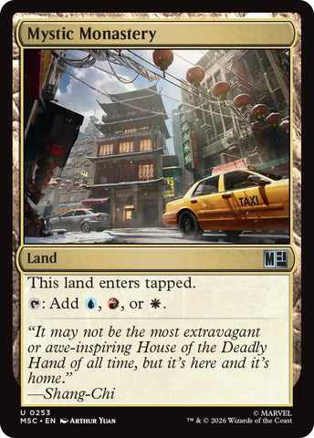Mystic Monastery (Surge Foil) [Marvel Super Heroes Commander] - The Mythic Store | 24h Order Processing