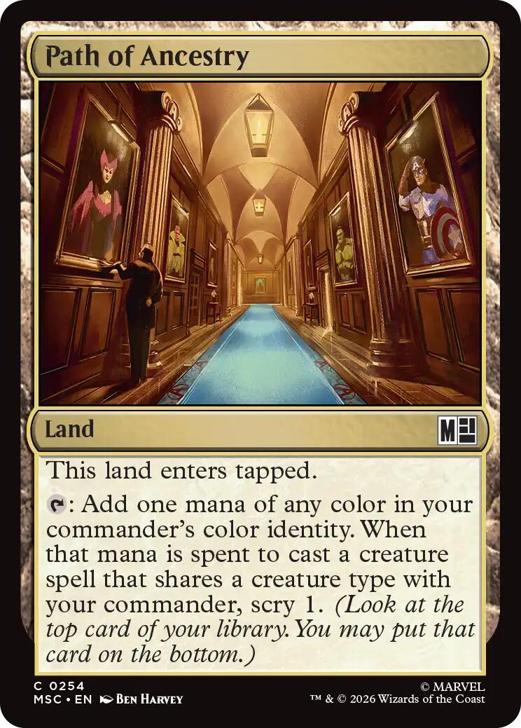 Path of Ancestry (Surge Foil) [Marvel Super Heroes Commander] - The Mythic Store | 24h Order Processing