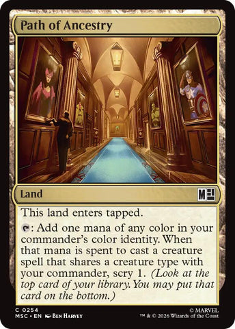 Path of Ancestry (Surge Foil) [Marvel Super Heroes Commander]