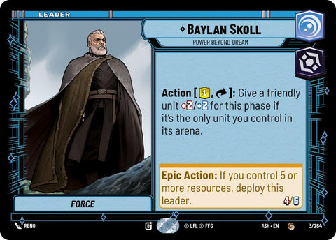 Baylan Skoll - Power Beyond Dream (3/264) (3/264) [Ashes of the Empire] - The Mythic Store | 24h Order Processing