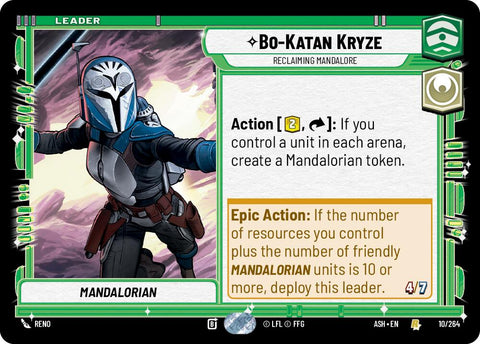 Bo-Katan Kryze - Reclaiming Mandalore (10/264) (10/264) [Ashes of the Empire] - The Mythic Store | 24h Order Processing