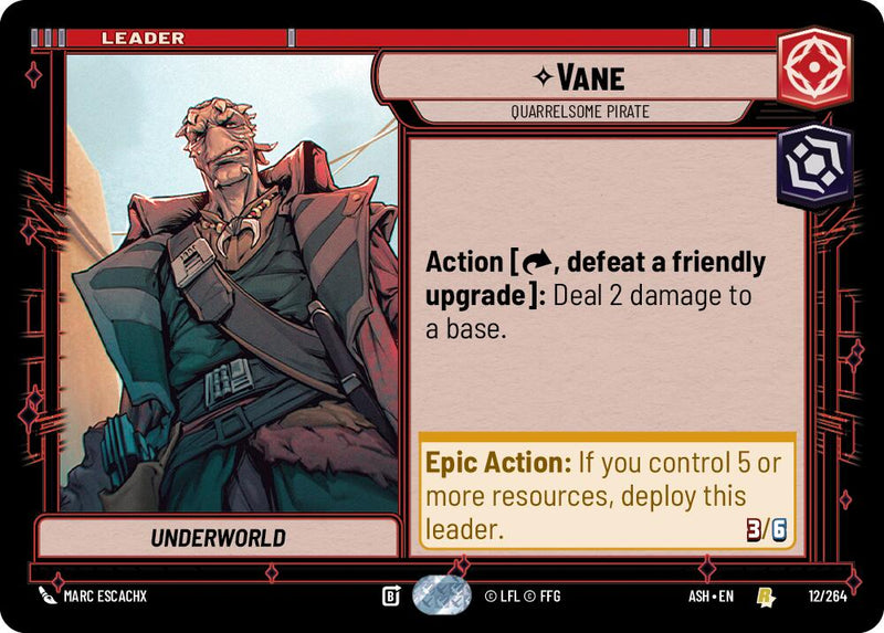 Vane - Quarrelsome Pirate (12/264) (12/264) [Ashes of the Empire] - The Mythic Store | 24h Order Processing