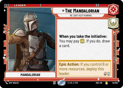 The Mandalorian - We Can't Keep Running (14/264) (14/264) [Ashes of the Empire] - The Mythic Store | 24h Order Processing
