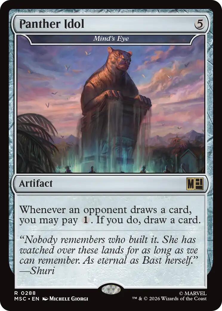 Panther Idol - Mind's Eye [Marvel Super Heroes Commander] - The Mythic Store | 24h Order Processing