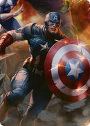 Captain America, Unbowed Art Card [Marvel Super Heroes Art Series] - The Mythic Store | 24h Order Processing