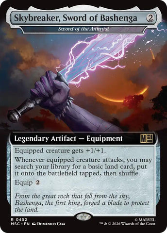 Skybreaker, Sword of Bashenga - Sword of the Animist (Extended Art) [Marvel Super Heroes Commander] - The Mythic Store | 24h Order Processing
