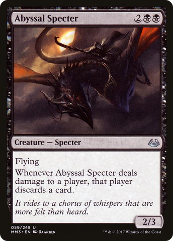Abyssal Specter [Modern Masters 2017] - The Mythic Store | 24h Order Processing