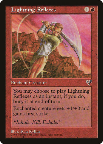 Lightning Reflexes [Mirage] - The Mythic Store | 24h Order Processing