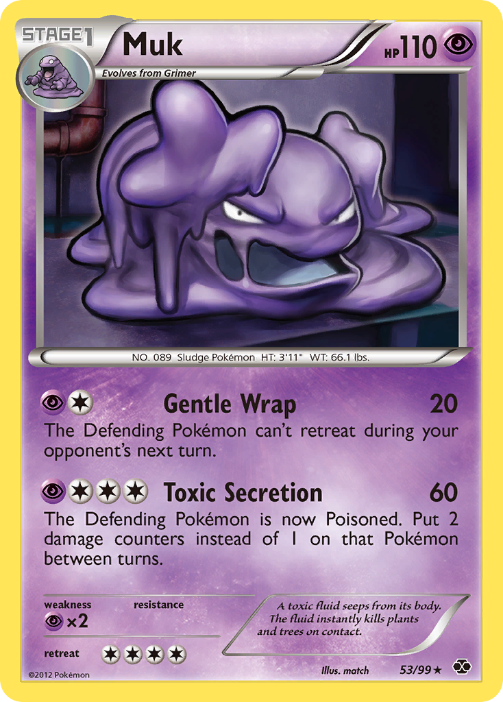 Muk (53/99) [Black & White: Next Destinies] - The Mythic Store | 24h Order Processing