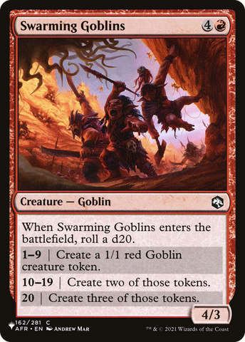 Swarming Goblins [The List] - The Mythic Store | 24h Order Processing