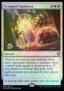 Sculpted Sunburst [Commander Legends: Battle for Baldur's Gate Prerelease Promos] - The Mythic Store | 24h Order Processing