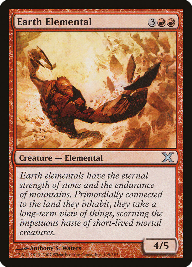 Earth Elemental [Tenth Edition] - The Mythic Store | 24h Order Processing