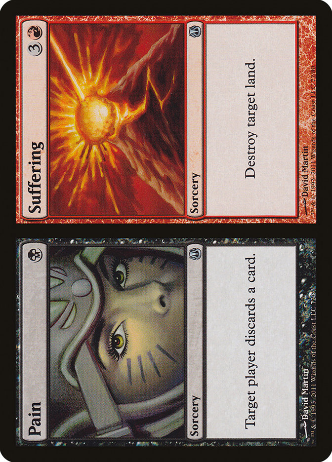 Pain // Suffering [Duel Decks: Ajani vs. Nicol Bolas] - The Mythic Store | 24h Order Processing