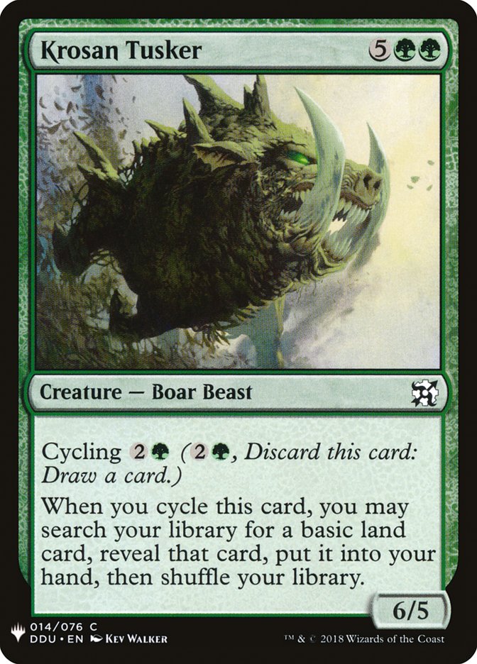 Krosan Tusker [Mystery Booster] - The Mythic Store | 24h Order Processing