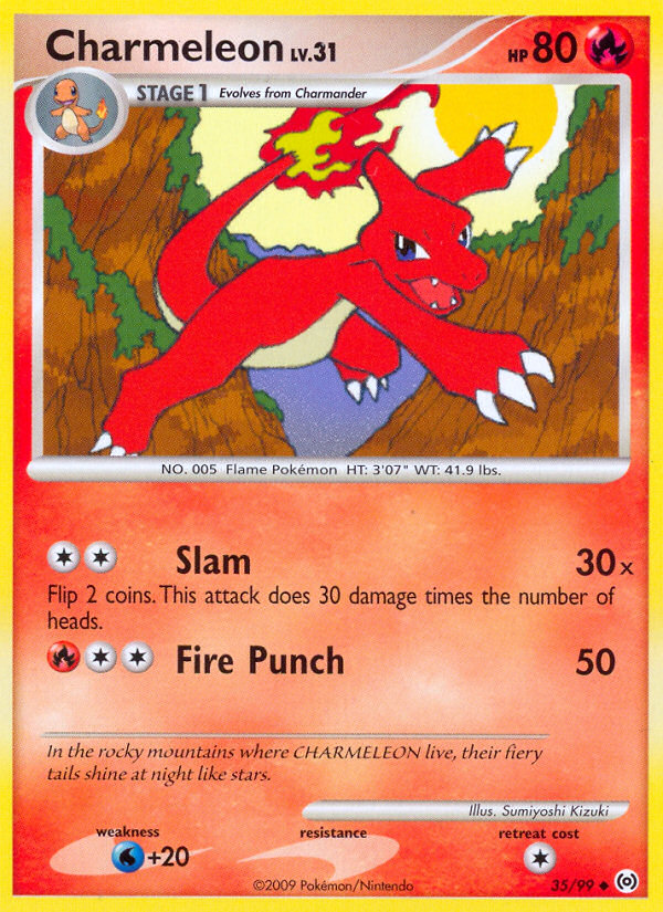 Charmeleon (35/99) [Platinum: Arceus] - The Mythic Store | 24h Order Processing