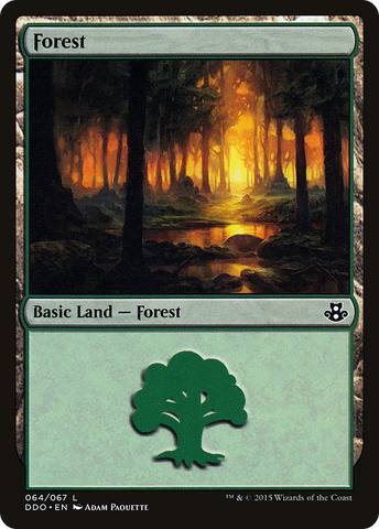 Forest (64) [Duel Decks: Elspeth vs. Kiora] - The Mythic Store | 24h Order Processing