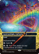 Cascading Cataracts (0095) (Borderless) (Galaxy Foil) [Edge of Eternities: Stellar Sights] - The Mythic Store | 24h Order Processing