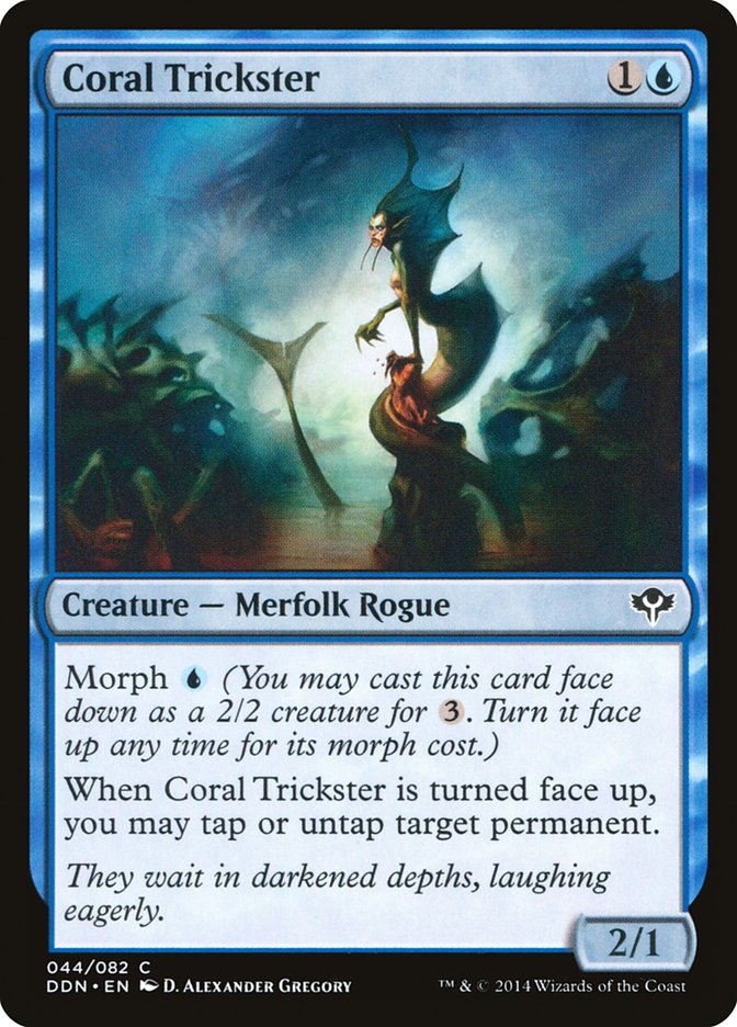 Coral Trickster [Duel Decks: Speed vs. Cunning] - The Mythic Store | 24h Order Processing