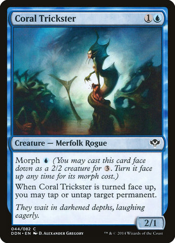 Coral Trickster [Duel Decks: Speed vs. Cunning] - The Mythic Store | 24h Order Processing
