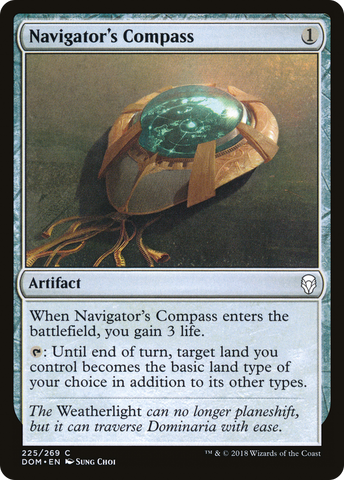 Navigator's Compass [Dominaria] - The Mythic Store | 24h Order Processing