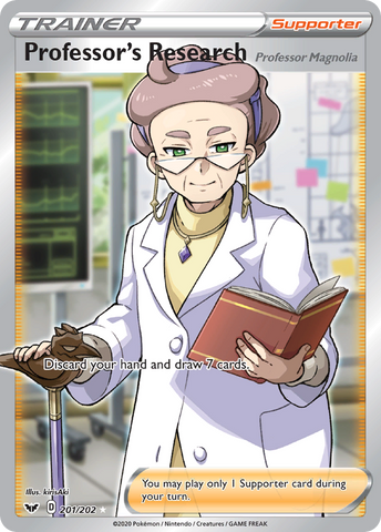 Professor's Research (201/202) (Professor Magnolia) [Sword & Shield: Base Set] - The Mythic Store | 24h Order Processing