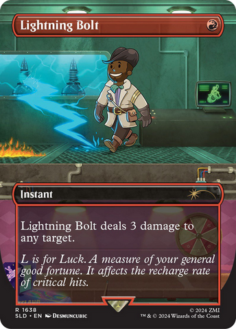 Lightning Bolt (1638) [Secret Lair Drop Series] - The Mythic Store | 24h Order Processing
