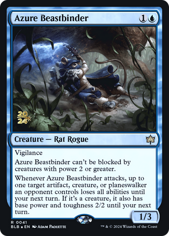 Azure Beastbinder [Bloomburrow Prerelease Promos] - The Mythic Store | 24h Order Processing