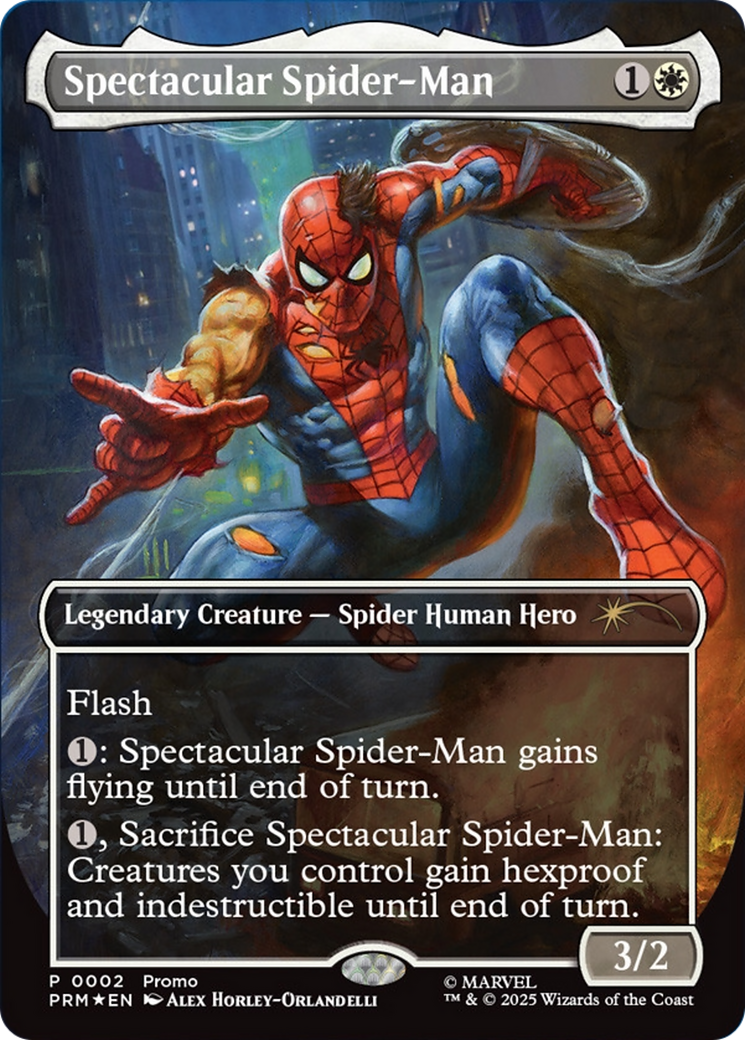 Spectacular Spider-Man (Borderless) [Media Promos] - The Mythic Store | 24h Order Processing