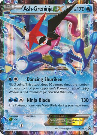 Ash-Greninja EX (XY133) (Jumbo Card) [XY: Black Star Promos] - The Mythic Store | 24h Order Processing