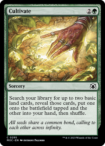 Cultivate [March of the Machine Commander] - The Mythic Store | 24h Order Processing