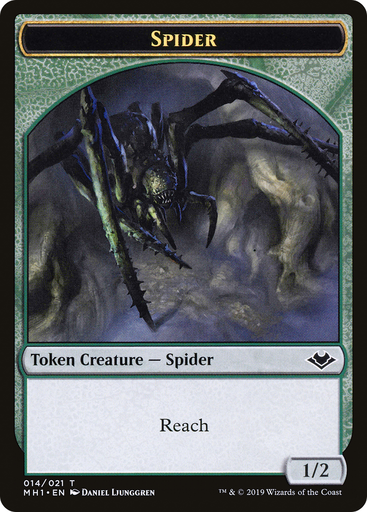 Shapeshifter // Spider Double-Sided Token [Modern Horizons Tokens] - The Mythic Store | 24h Order Processing