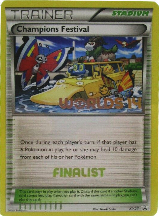 Champions Festival (XY27) (2014 Finalist) [XY: Black Star Promos] - The Mythic Store | 24h Order Processing