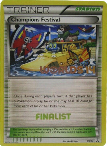 Champions Festival (XY27) (2014 Finalist) [XY: Black Star Promos] - The Mythic Store | 24h Order Processing