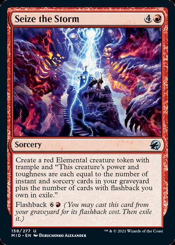 Seize the Storm [Innistrad: Midnight Hunt] - The Mythic Store | 24h Order Processing