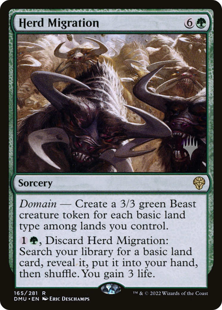 Herd Migration (Promo Pack) [Dominaria United Promos] - The Mythic Store | 24h Order Processing