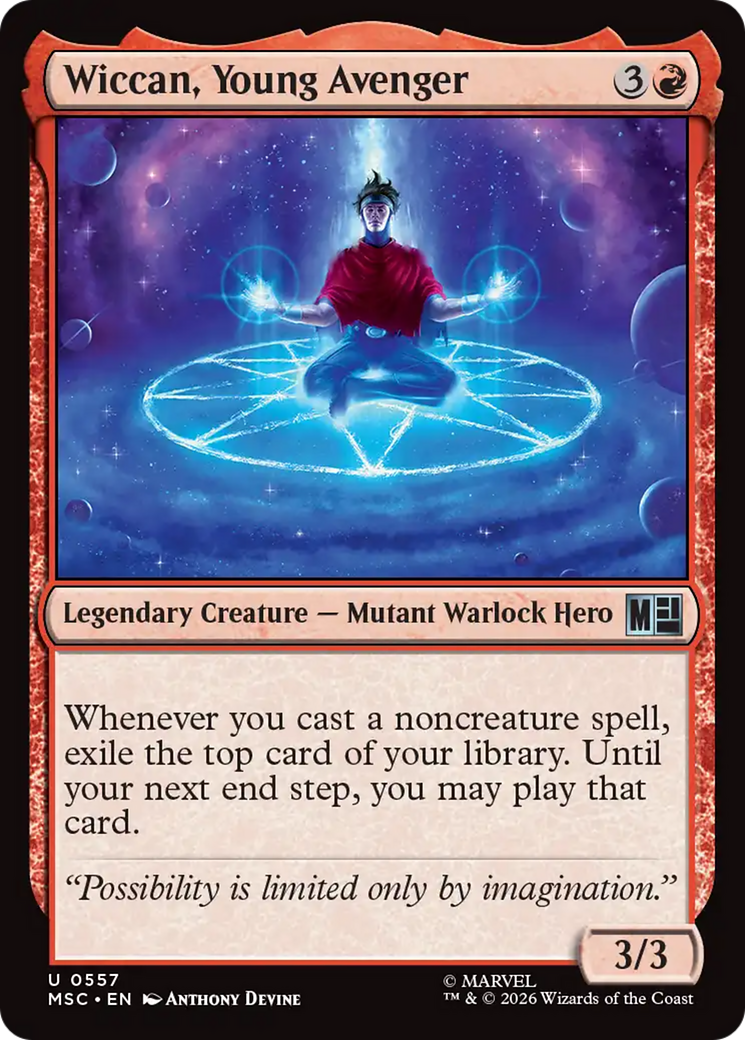 Wiccan, Young Avenger [Marvel Super Heroes Commander] - The Mythic Store | 24h Order Processing