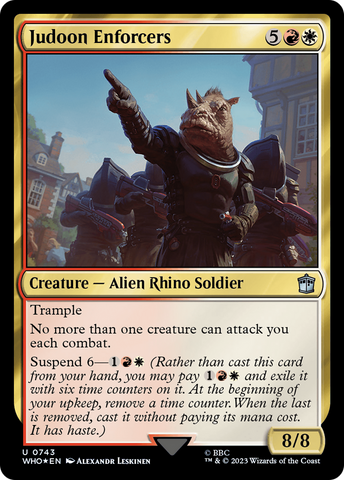 Judoon Enforcers (Surge Foil) [Doctor Who] - The Mythic Store | 24h Order Processing