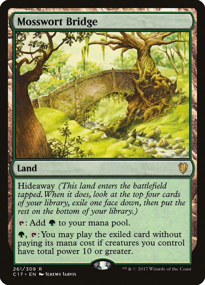 Mosswort Bridge [Commander 2017] - The Mythic Store | 24h Order Processing
