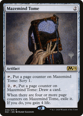 Mazemind Tome (Promo Pack) [Core Set 2021 Promos] - The Mythic Store | 24h Order Processing