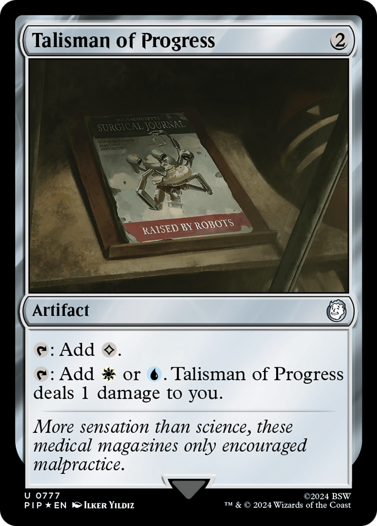 Talisman of Progress (Surge Foil) [Fallout] - The Mythic Store | 24h Order Processing