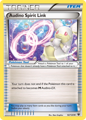 Audino Spirit Link (92/124) [XY: Fates Collide] - The Mythic Store | 24h Order Processing