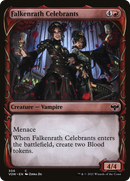 Falkenrath Celebrants (Showcase Fang Frame) [Innistrad: Crimson Vow] - The Mythic Store | 24h Order Processing