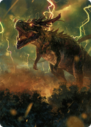 Thrasta, Tempest's Roar Art Card (42) [Modern Horizons 2 Art Series] - The Mythic Store | 24h Order Processing