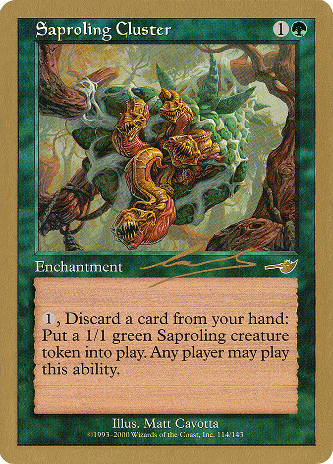 Saproling Cluster (Nicolas Labarre) [World Championship Decks 2000] - The Mythic Store | 24h Order Processing