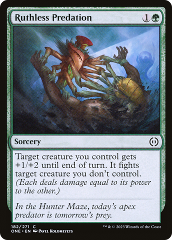 Ruthless Predation [Phyrexia: All Will Be One] - The Mythic Store | 24h Order Processing