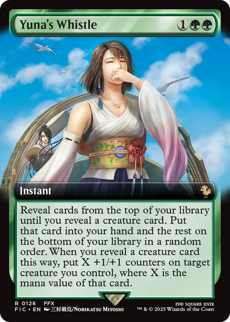 Yuna's Whistle (Extended Art) [FINAL FANTASY Commander] - The Mythic Store | 24h Order Processing