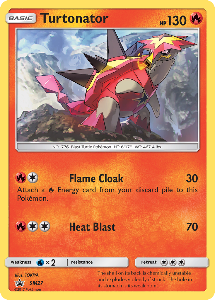 Turtonator (SM27) [Sun & Moon: Black Star Promos] - The Mythic Store | 24h Order Processing