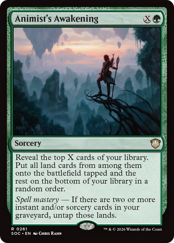 Animist's Awakening [Secrets of Strixhaven Commander] - The Mythic Store | 24h Order Processing