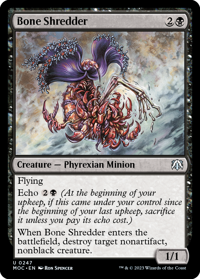 Bone Shredder [March of the Machine Commander] - The Mythic Store | 24h Order Processing